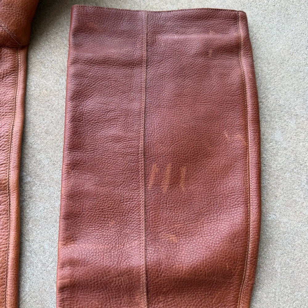 Lucky Brand Azoola Leather Knee High Boots Women’s Size 7.5 - Picture 3 of 13